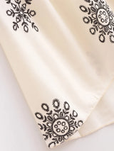 Bohemian Summer Maxi Dress – Ayla Backless Flowy Halter Dress in Green, Purple, White