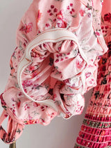 Meadow Serenade floral mini dress product view and detail