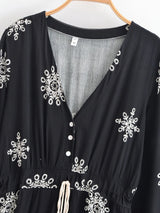 Starlit Nomad floral maxi dress product detail