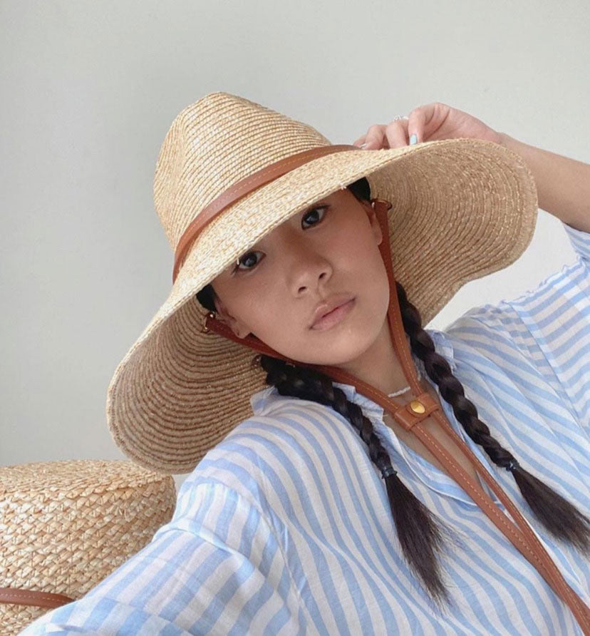 Boho Hat, Sun Hat,Beach Hat, Straw Hat, Brown Studio – Wild  display picture 1