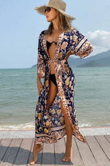 Boho Robe, Kimono Robe, Carina Rose Pink - Wild Rose Boho