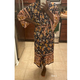 Boho Robe, Kimono Robe, Carina Rose Purple - Wild Rose Boho