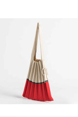 Boho Bag, Tote Bags, Folded Knit Pleated Bags in 28 colors