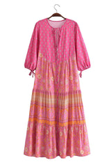 Gown Dress, Boho Maxi Dress, Loose Dress, Alyssa kamal