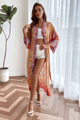 Boho Robe, Kimono Robe, Anna in Yellow Tiffany - Wild Rose Boho