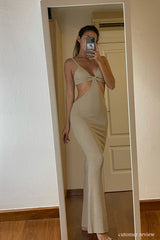 Beach Dress, Cover Up, Maxi Dress. Backless Dress, Mariana in Black, Yellow and Brown - Wild Rose Boho