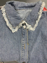 Boho Vest, Denim Vest Women, Arwen, Fast Shipping