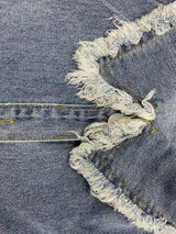 Boho Vest, Denim Vest Women, Arwen, Fast Shipping