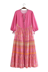 Boho Maxi Dress, Sundress, Dustry Romani Eulalie