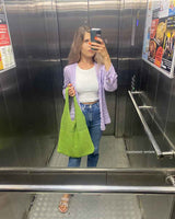 Boho Bag, Tote Bags, Crochet Tote, Knitted Shopper Handbags in Black, Beige, Brown and 10 colors