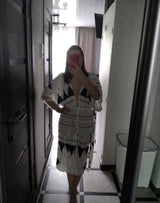 Beach Robe, Cover Up, White Travel - Wild Rose Boho