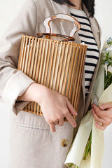 Boho Bag, Bamboo Bag, Baila Bag - Wild Rose Boho