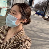 Boho Autumn Blazer, Vintage Plaid Blazer Xena in Brown