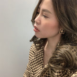 Boho Autumn Blazer, Vintage Plaid Blazer Xena in Brown