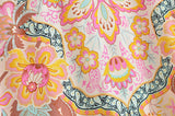Kimono Robe – “Maribel” Boho Short Cover-Up in Peony Pink Floral