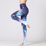 Yoga Legging, Yoga Pants, Boho Legging, Printed Tight, Blue Water