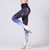 Yoga Legging, Yoga Pants, Boho Legging, Printed Tight, Blue Water