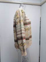 Boho Cardigan, Hippie Chunky Knitted Cardigan Cove, Fast Shipping