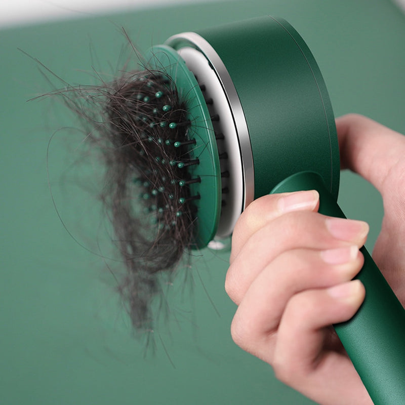 Self Cleaning Hair Brush, Anti Static Hairbrush, Julian, Boho Beauty Gadgets, Fast Shipping