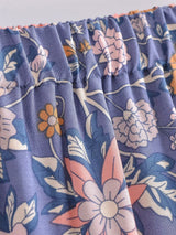 Boho Skirt, Hippie Skirts, Maxi Skirt, Scilla Elise in Pink and Blue