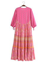 Boho Maxi Dress, Sundress, Dustry Romani Eulalie