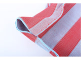 Boho Bag, Eco Tote Bags, Crochet Tote, Knitted Shopper Handbags, Striped in 5 colors