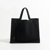 Boho Bag, Tote Bags, Crochet Tote Shopper Handbags in Pink, Blue, Black, Green
