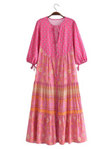 Boho Maxi Dress, Sundress, Dustry Romani Eulalie