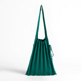 Boho Bag, Tote Bags, Folded Knit Pleated Bags in 28 colors