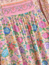 Gown Dress, Boho Maxi Dress, Loose Dress, Elliana Flower