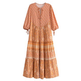 Gown Dress, Boho Maxi Dress, Loose Dress, Alyssa kamal