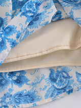 Boho Jumpsuit, Boho Romper, Playsuit,  Vintage Blue Rosewood