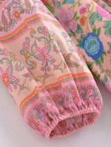 Gown Dress, Boho Maxi Dress, Loose Dress, Elliana Flower