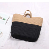 Boho Bag, Woven Straw Handbag, Tia Bag - Wild Rose Boho