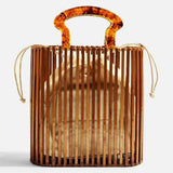 Boho Bag, Bamboo Bag, Baila Bag - Wild Rose Boho