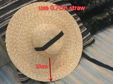 Boho Hat, Sun Hat, Beach Hat, Wide Brim Straw Hat 12,15,18 cm, Ribbon - Wild Rose Boho