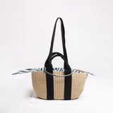 Boho Bag, Woven Straw Handbag, Jose Bag - Wild Rose Boho