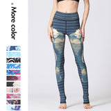 Boho Yoga Legging, Printed Tight, Bohemian Elephant in Gypsy Green - Wild Rose Boho