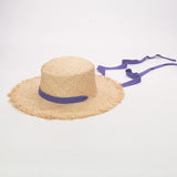 Boho Hat, Sun Hat, Beach Hat, Raffia Hat, Beige Holiday - Wild Rose Boho