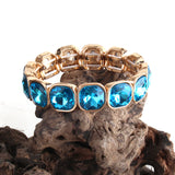 Boho Bracelet, RH Armbander Bracelet, Gold Crystal