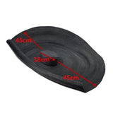 Boho Hat, Sun Hat, Beach Hat, Extra Large Wide Brim Straw Hat (45 cm) - Wild Rose Boho