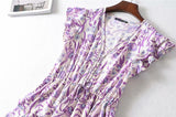 Mini Dress, Boho Dress, Sundress, Purple Lavender - Wild Rose Boho