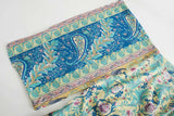 Boho Robe, Kimono Robe, Paisley in Blue - Wild Rose Boho