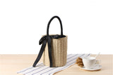 Boho Bag, Woven Straw Handbag, Alice Bag - Wild Rose Boho