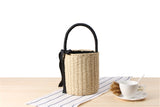 Boho Bag, Woven Straw Handbag, Alice Bag - Wild Rose Boho