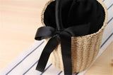 Boho Bag, Woven Straw Handbag, Alice Bag - Wild Rose Boho