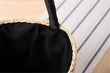 Boho Bag, Woven Straw Handbag, Alice Bag - Wild Rose Boho