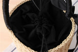 Boho Bag, Woven Straw Handbag, Alice Bag - Wild Rose Boho