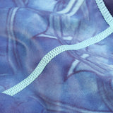 Boho Yoga Legging, Printed Tight, Blue Rose - Wild Rose Boho