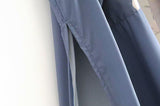 Boho Robe, Kimono Robe, Love in the Mist in Navy - Wild Rose Boho